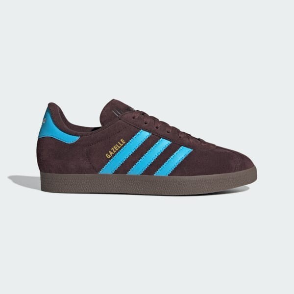 Adidas Men\'s Gazelle Shadow Brown Sky Rush Blue Sneakers Sizes NIB JH5392 Deals on Men main image 4