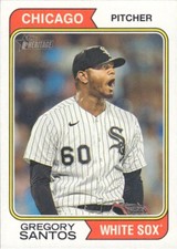 2023 Topps Heritage High Number - #680 Gregory Santos
