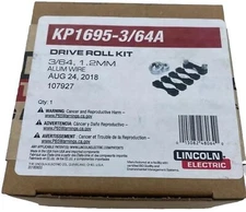 Lincoln Electric KP1695-3/64A Drive Roll Kit- 3/64" Aluminum Wire.