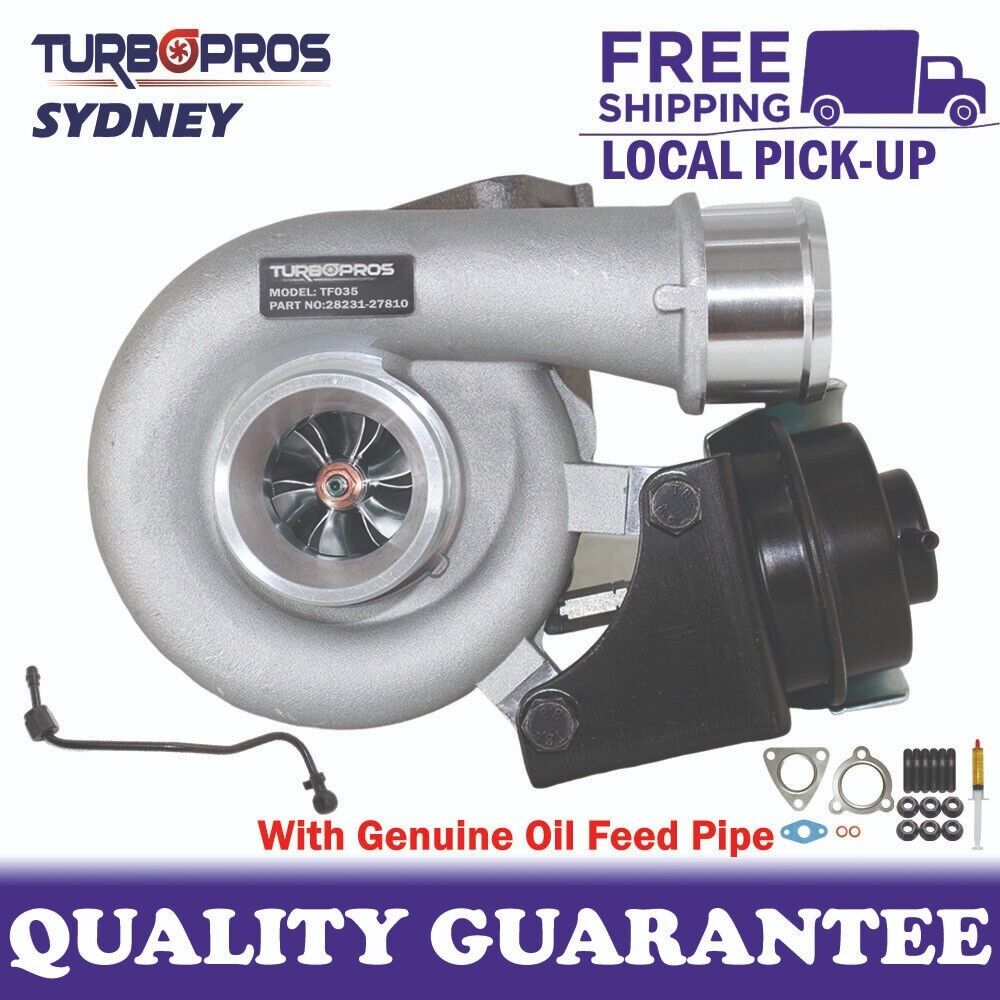 Upgrade Billet Turbo With Genuine Oil Feed Pipe For Hyundai Santa Fe D4EB 2.2L