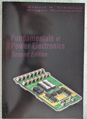 Fundamentals of Power Electronics Second Edition Erickson Maksimovic Textbook