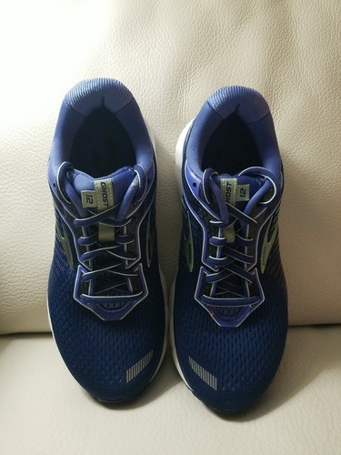 Brooks Womens Shoes Sneakers Size 7 Ghost 12 1203051D413 Blue Running - Picture 2 of 12