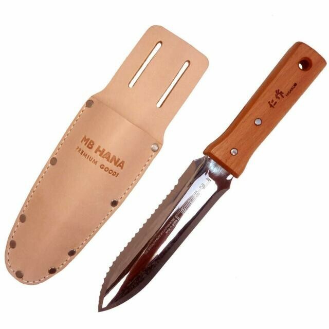 hori hori garden knife with sheath