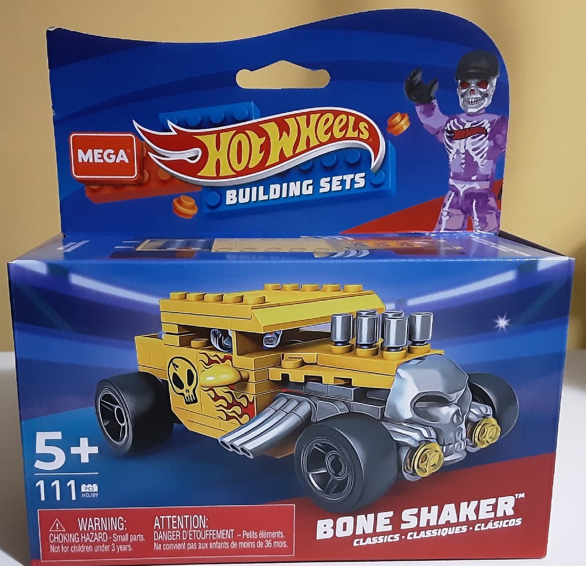 MEGA - Mattel - Hot Wheels Building Set - BONE SHAKER - 111
