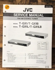 JVC T-GX1 -GX1B -GX1LB   Service Manual *Original*