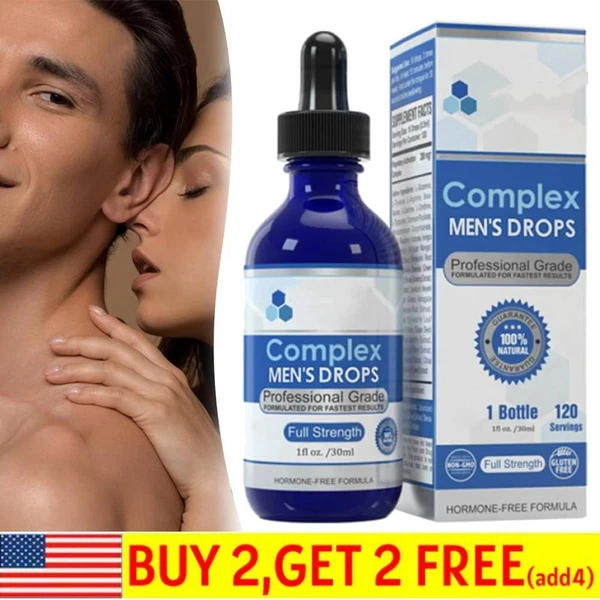 Nexusbio Labs Complex Men's Drops, Secret Drops for Strong Men, Men’s Drops