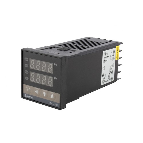 PID REX-C100 Temperature Controller + 40DA Solid State Relay + K Probe Sensor UK - Picture 3 of 7