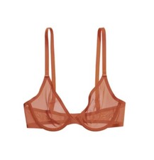 NWOT Cuup Bra The Plunge Mesh Cerise 36E