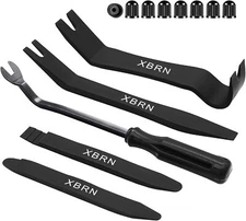 Auto Trim Removal Tool Kit,13 Pcs Car Panel Door Window Tools Kit,Auto Clip Fast