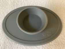 EZPZ The Tiny Bowl Infant Placemat Bowl Toddler Self Feed Suctions to the Table