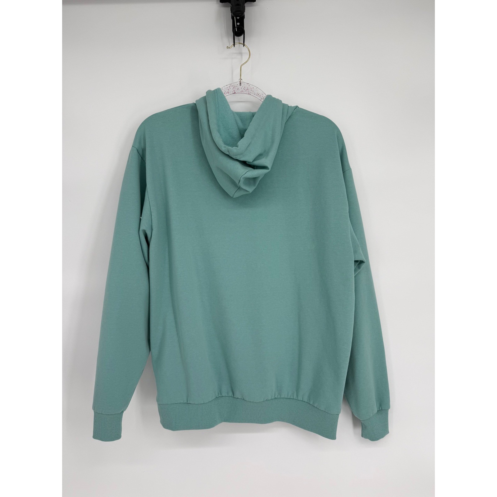 Sleepdown Essentials Teal Green Pullover Hoodie F… - image 4