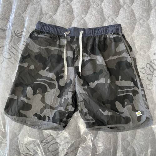 Vuori Shorts Camouflage Banks Performance 4-Wege Stretch ungefüttert Training Gr. L 32x7 Fitnessstudio