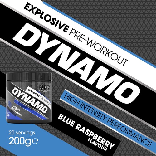 Protein Dynamix - Dynamo Pre Workout - High Intensity 200 g (Pack of 1 ...