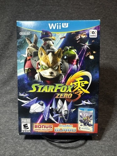 Star Fox Zero And Star Fox Guard Bonus Box - Nintendo Wii U CIB