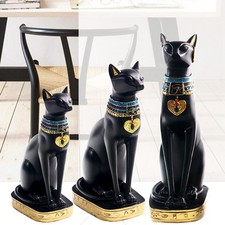 Antike Katze Göttin Figur Modell Figuren Skulptur Exotisch Ornamente Geschenk