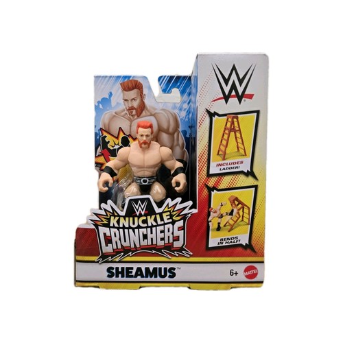 WWE Knuckle Crunchers Serie 2 Sheamus mit Leiterzubehör - Neu - Bild 1 von 6