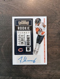 2020 Panini Contenders - Rookie Ticket Darnell Mooney Rookie Autograph (AU, RC)