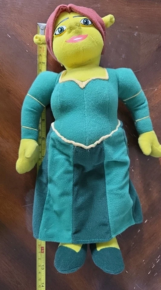 Peluche de ogro vintage 2006 Shrek III y princesa Fiona 2004 12"   Foto 2 de 4