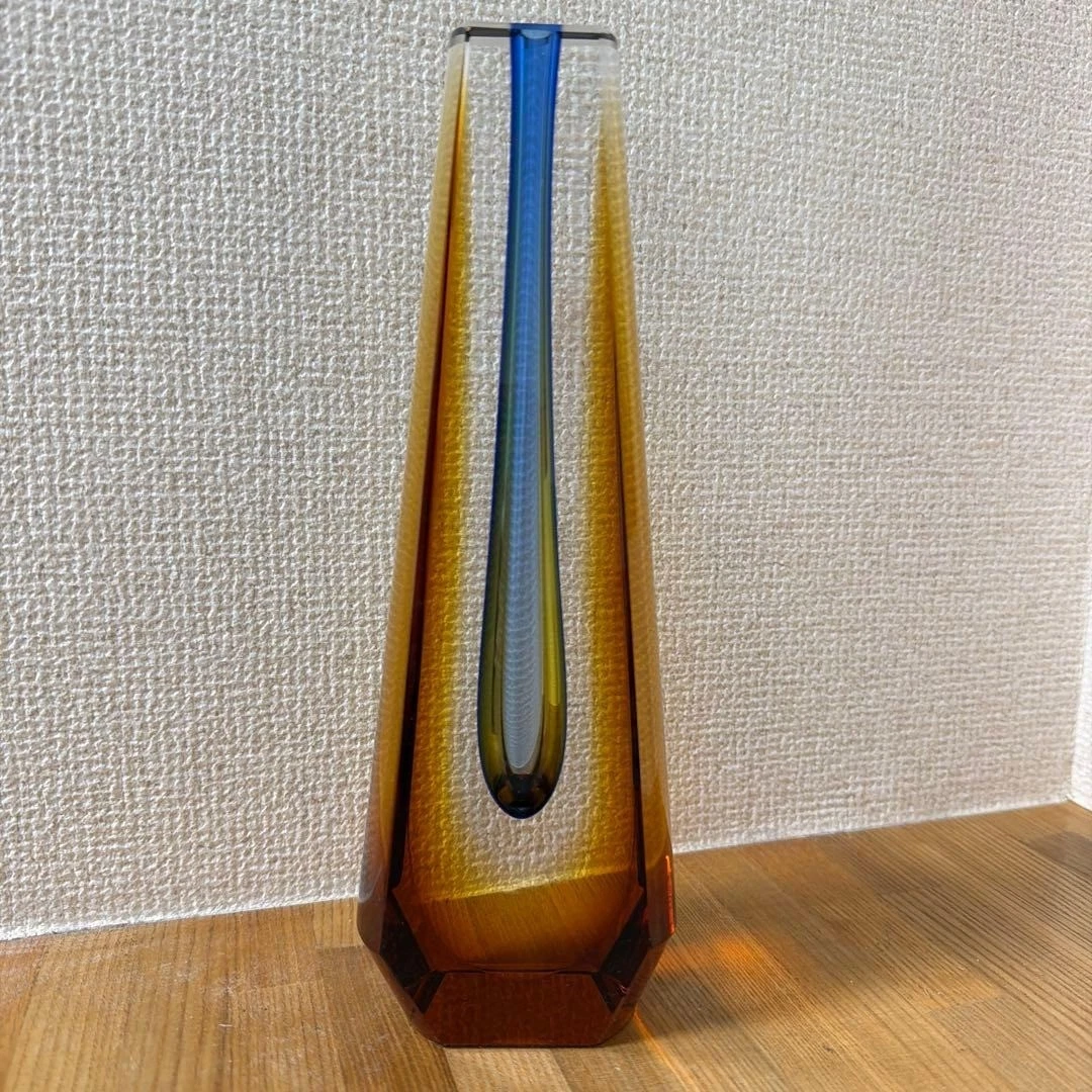 Exbor Pavel Hlava ガラスベース チェコスロバキア Exbor Pavel Hlava ガラスベース チェコスロバキア No.7779「チェコ