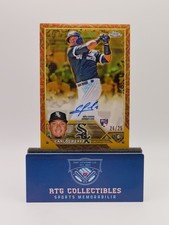 Carlos Perez   2023 Topps Chrome Gilded Collection ROSE GOLD Etch Autograph /25