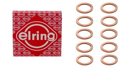 10x ELRING Dichtring Ölablassschraube für OPEL COMMODORE A B C CORSA A B C