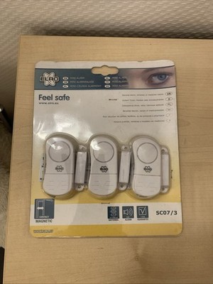 3 x Alarm Fenster Türe Fensteralarm Türalarm Mini Alarmanlage door window alarm