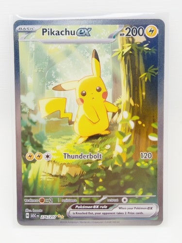 Pikachu ex 276/217 SIR English - Pokemon Ascended Heroes