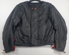 Cortech VRX AIR Rain Guard Liner Black Mens Size M Zip Up Out Mesh Liner