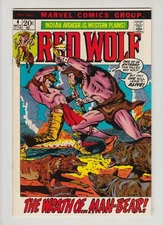 RED WOLF #4 VF/VF+ 8.0/8.5 MARVEL COMICS 1972