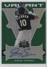 2018 Leaf Valiant Green 90/99 Jeremy Eierman #BA-JE1 Auto h7i