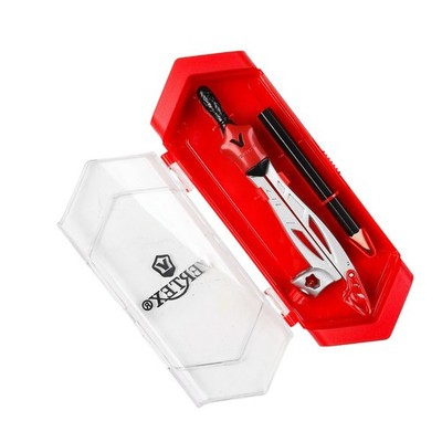 Professional Geometry School Compass with Pencil & Protective Case - StudentMath