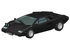 1/32 The Snap Kit Lamborghini Countach LP400 Black Plastic Model Kit AOSHIMA 20-