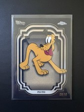 2024 Topps Chrome Disney Pluto /10 Black Wave Mint
