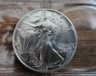 U.S. Mint American Eagle 1989 1 oz Silver Coin .999 Fine Bullion
