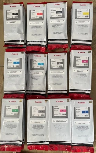 CANON PFI-206BK PFI-206M PFI-206MBK PFI-206Y PFI-206C IPF6400 IPF6450