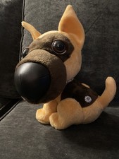 NWT The Dog Artist Collection German Shepherd Plush Toy WORKS BARKS