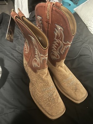 Old West Size 12 Square Toe Cowboy Boots