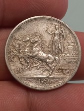 Regno D'Italia 2 Lire 1917 Vittorio Emanuele III  Raro Non Comune