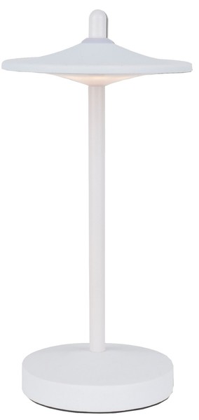 MÜLLER-LICHT Led-Akku-Tischleuchte 27700201, Dimmbar, 3000K, Warmweiß, Weiß-image