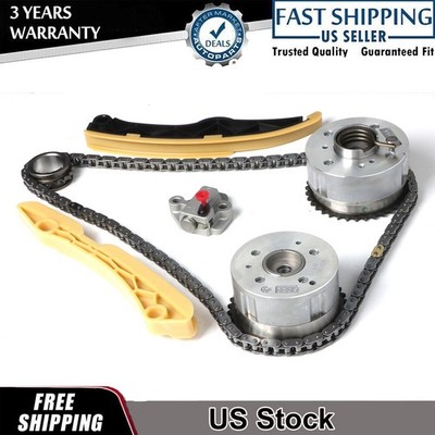 Timing Chain Kit & VVT Gears for 2012-2021 Hyundai Accent Kia Rio Soul 1.6L G4FJ