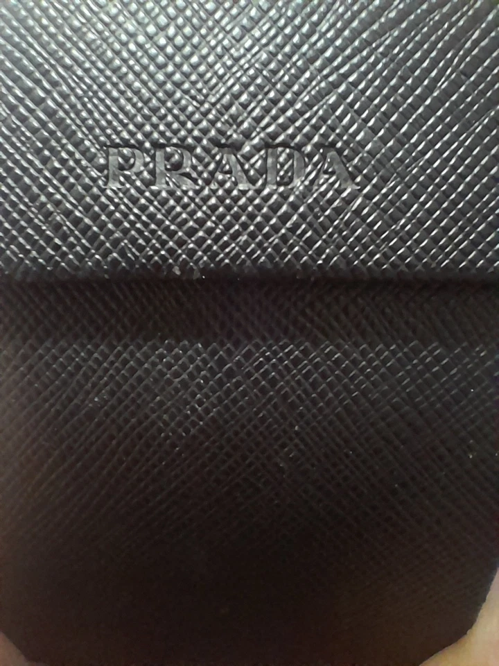 fodero occhiali da sole custodia PRADA box sunglasses vintage case astuccio. - Immagine 4 di 4