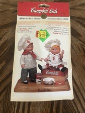 Campbell Soup Kids Chef  Garden boy  girl outfits fits 5" dolls vintage NEW