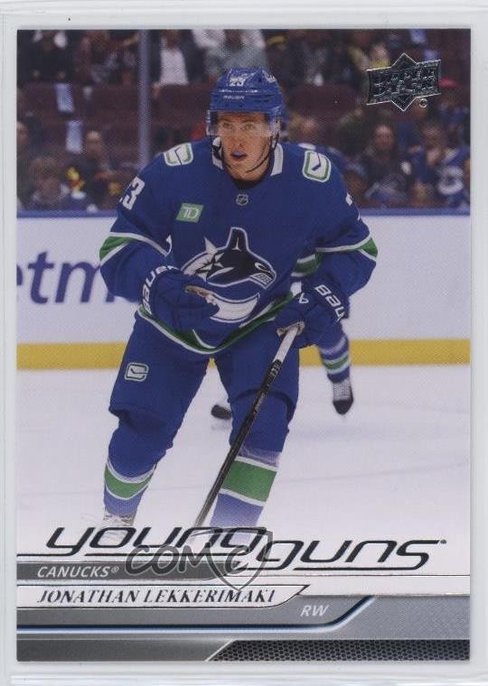 2024-25 Upper Deck Extended Series Young Guns Jonathan Lekkerimaki #706
