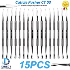 Nail Pusher Cuticle Remover Manicure Pedicure Stainless Steel Tool
