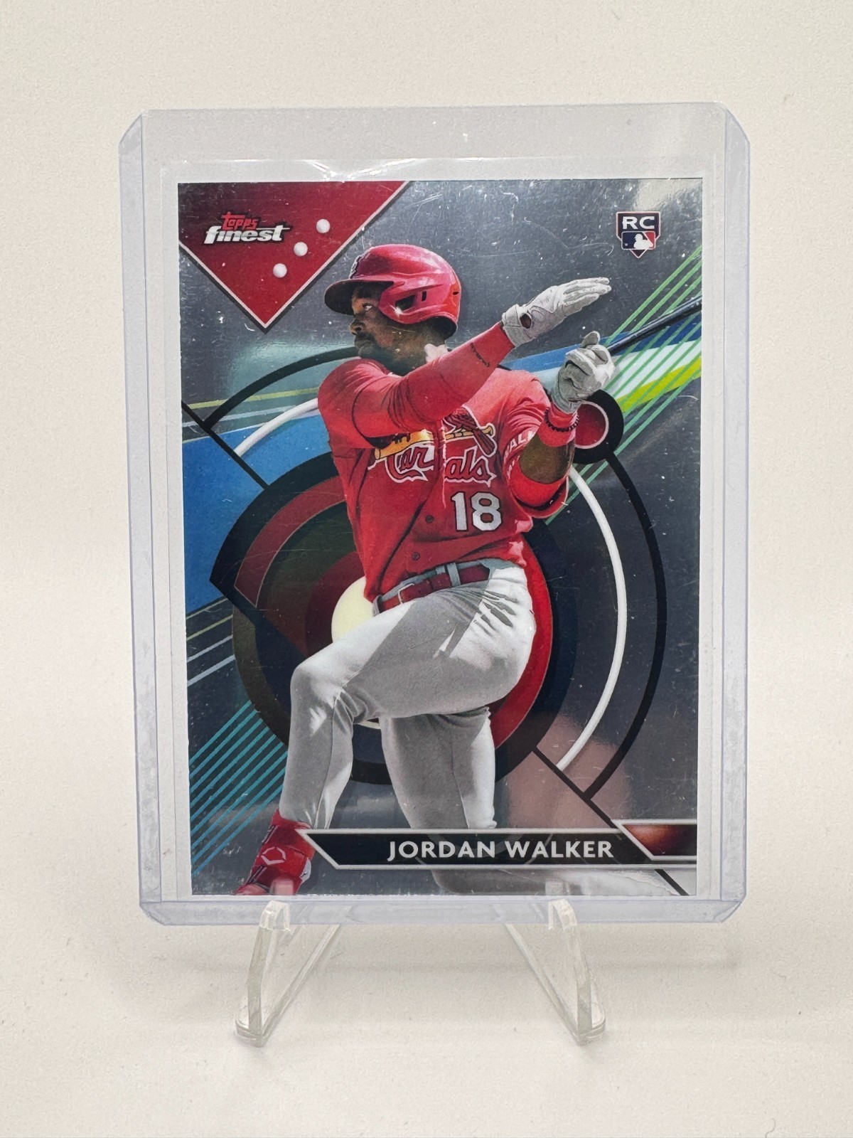 2023 Topps Finest - Jordan Walker #60