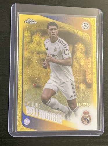 2025-26 Topps Uefa Club Competitions - Jude Bellingham #64 Yellow Holofoil /299