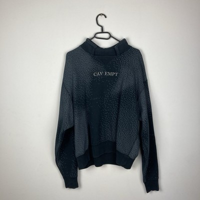 CAV EMPT C.E Pixel Pattern Funnel Neck Sweatshirt Made In Japan Size M 