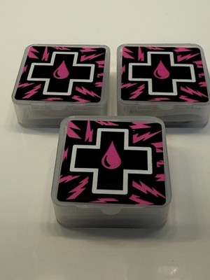 Muc-Off Glueless Patch Kit Part No. 20403 Cycling Bike 6 Patches Per Kit/ 3 Kits