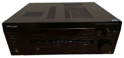 Pioneer VSX-D411 | 5.1-Channel A/V Receiver | OEM Remote Bundle | Tested Working