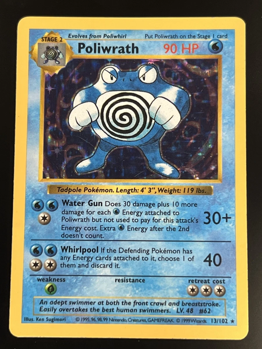 Poliwrath Pokémon TCG Cards for sale | eBay
